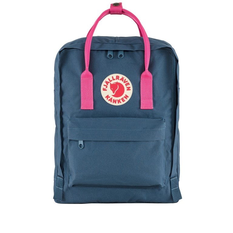 Rucksack Kånken Royal Blue Flamingo Pink, Farbe: blau/petrol, Marke: Fjällräven, EAN: 7323450689810, Abmessungen in cm: 27x38x13, Bild 1 von 15