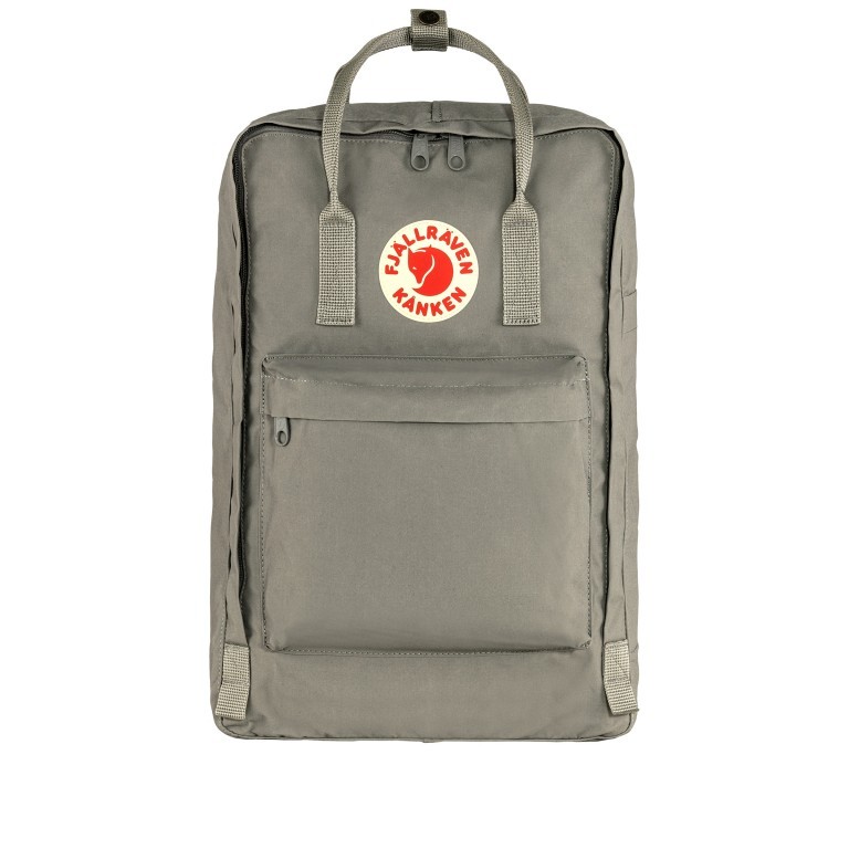 Rucksack Kånken Laptop 17 Zoll Fog, Farbe: grau, Marke: Fjällräven, EAN: 7323450690359, Abmessungen in cm: 30x42x18, Bild 1 von 15