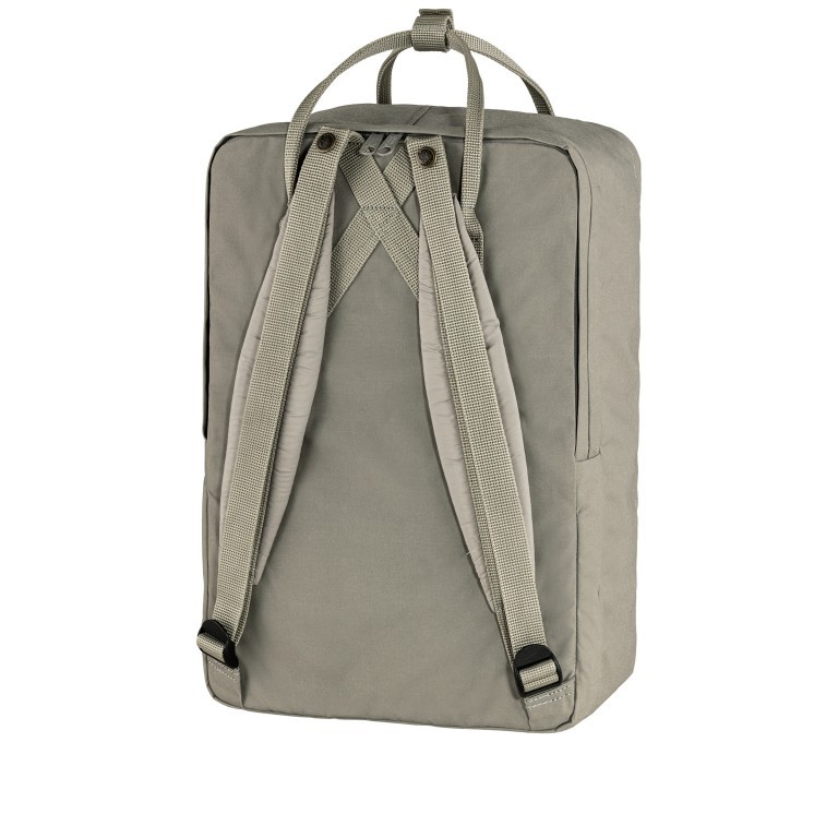 Rucksack Kånken Laptop 17 Zoll Fog, Farbe: grau, Marke: Fjällräven, EAN: 7323450690359, Abmessungen in cm: 30x42x18, Bild 3 von 15