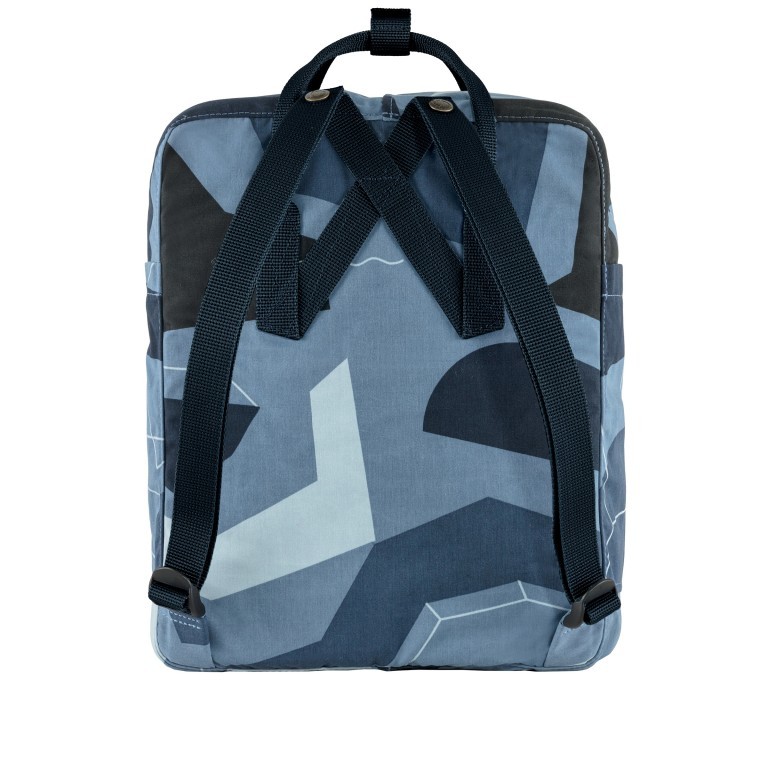 Rucksack Kånken Art Ocean Deep, Farbe: blau/petrol, Marke: Fjällräven, EAN: 7323450689940, Abmessungen in cm: 27x38x13, Bild 3 von 15
