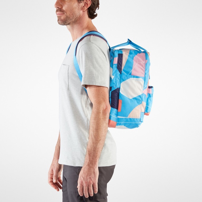 Rucksack Kånken Art mit Laptopfach 15 Zoll Ocean Surface, Farbe: blau/petrol, Marke: Fjällräven, EAN: 7323450689971, Abmessungen in cm: 28x40x16, Bild 5 von 13