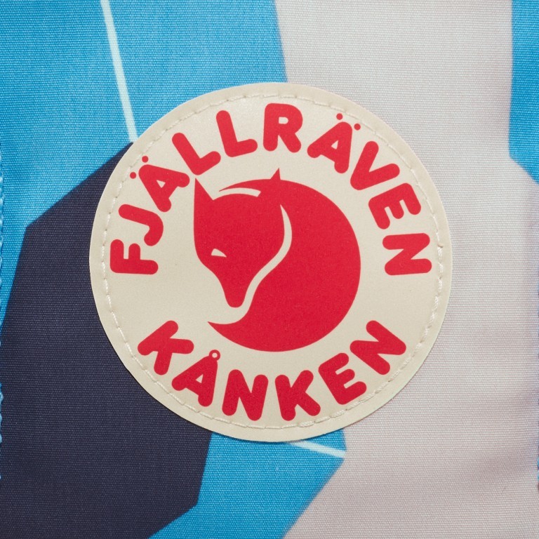 Rucksack Kånken Art mit Laptopfach 15 Zoll Ocean Surface, Farbe: blau/petrol, Marke: Fjällräven, EAN: 7323450689971, Abmessungen in cm: 28x40x16, Bild 13 von 13