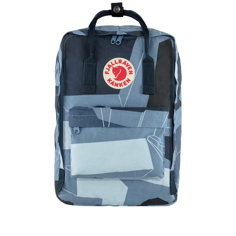 Rucksack Kånken Art mit Laptopfach 15 Zoll Ocean Deep, Farbe: blau/petrol, Marke: Fjällräven, EAN: 7323450689988, Abmessungen in cm: 28x40x16, Bild 1 von 13