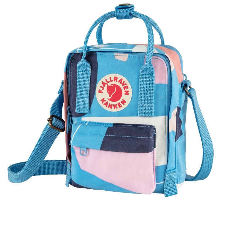 Umhängetasche Kånken Art Sling Ocean Surface, Farbe: blau/petrol, Marke: Fjällräven, EAN: 7323450680152, Abmessungen in cm: 15x20x8, Bild 1 von 10