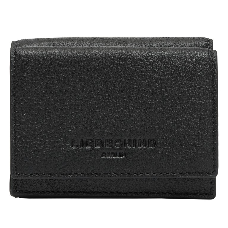 Geldbörse Basic Lilian Wallet S Black, Farbe: schwarz, Marke: Liebeskind Berlin, EAN: 4064657059725, Abmessungen in cm: 10x8.5x3, Bild 1 von 4