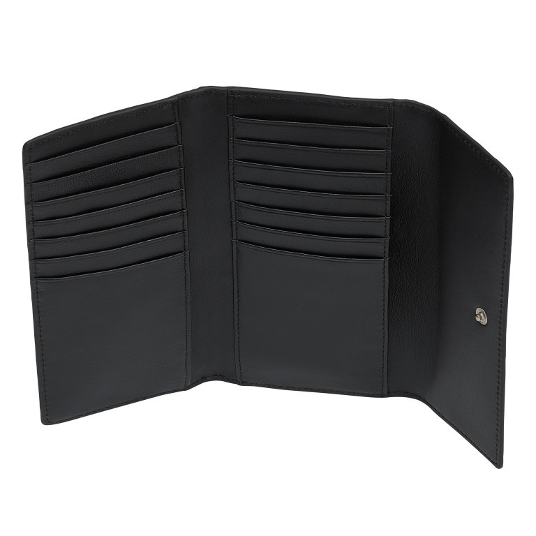 Geldbörse Basic Talia Wallet Black, Farbe: schwarz, Marke: Liebeskind Berlin, EAN: 4064657059787, Abmessungen in cm: 17.5x9.5x1.7, Bild 3 von 4