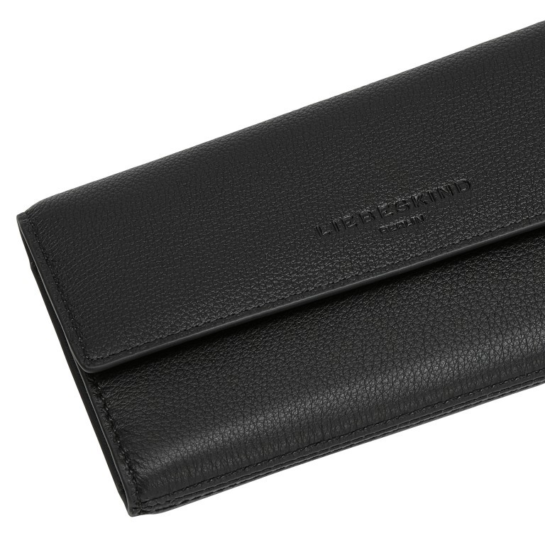 Geldbörse Basic Talia Wallet Black, Farbe: schwarz, Marke: Liebeskind Berlin, EAN: 4064657059787, Abmessungen in cm: 17.5x9.5x1.7, Bild 4 von 4