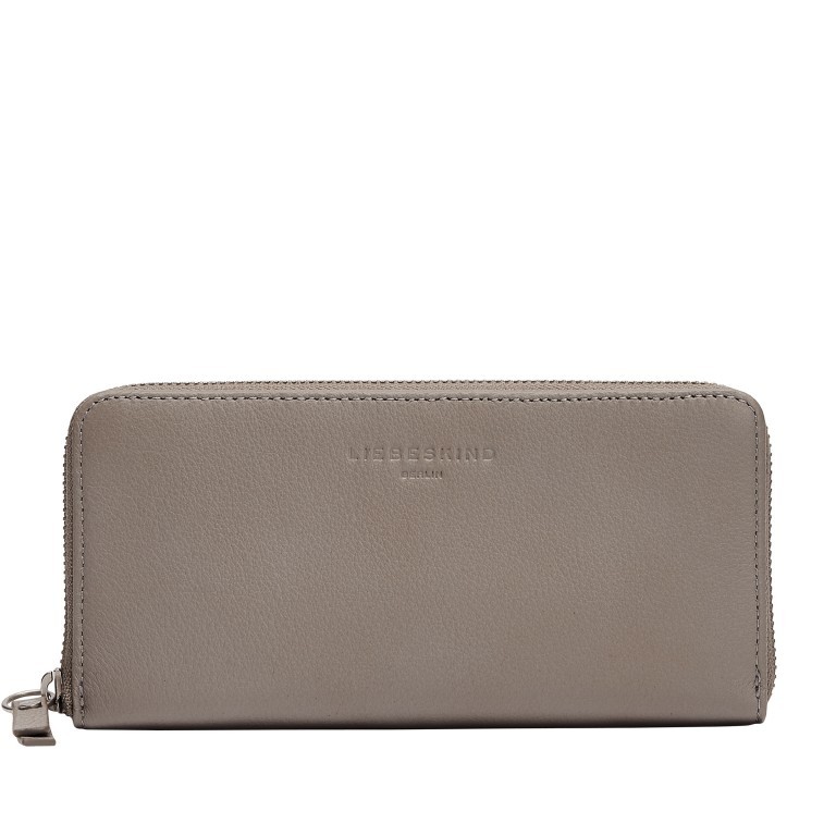 Geldbörse Basic Gigi Wallet Honey Grey, Farbe: grau, Marke: Liebeskind Berlin, EAN: 4064657060608, Abmessungen in cm: 19x9x2, Bild 1 von 4