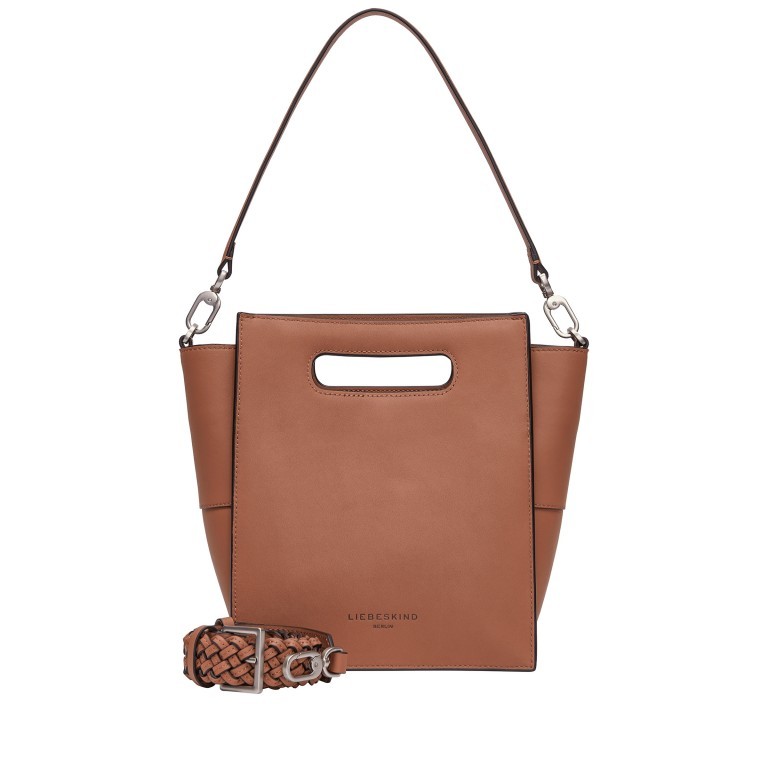 Handtasche Olivia Tote Small City Brown, Farbe: braun, Marke: Liebeskind Berlin, EAN: 4064657061025, Abmessungen in cm: 22.5x27x12.5, Bild 1 von 5