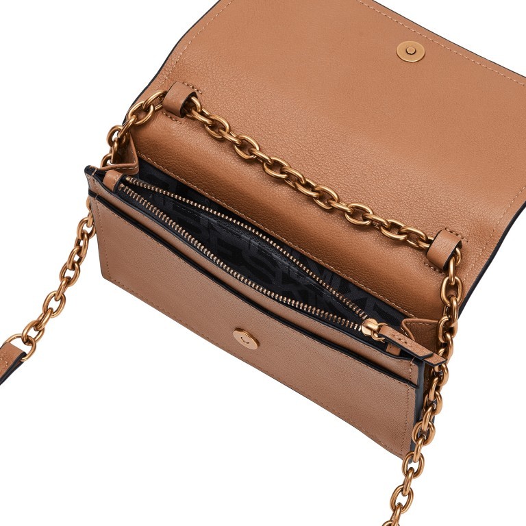Umhängetasche Crossbody XS Caramel, Farbe: cognac, Marke: Liebeskind Berlin, EAN: 4064657058575, Abmessungen in cm: 19x12x2.5, Bild 4 von 5