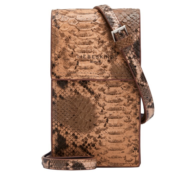 Handytasche Mobile Phone Bag Blush, Farbe: grau, Marke: Liebeskind Berlin, EAN: 4064657058650, Abmessungen in cm: 10.5x18.5x3, Bild 1 von 5