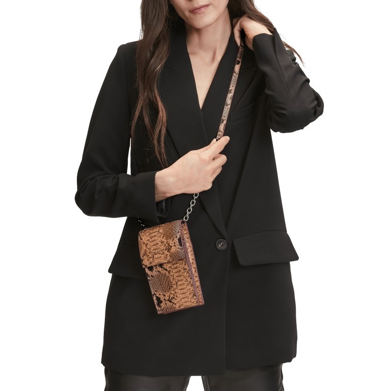 Handytasche Mobile Phone Bag Blush, Farbe: grau, Marke: Liebeskind Berlin, EAN: 4064657058650, Abmessungen in cm: 10.5x18.5x3, Bild 3 von 5