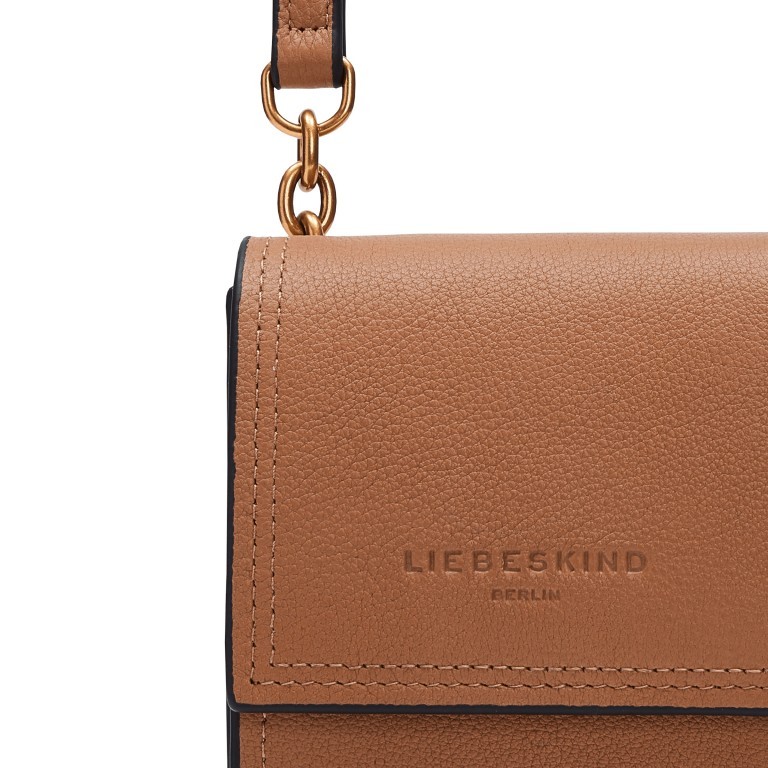 Handytasche Mobile Phone Bag Caramel, Farbe: cognac, Marke: Liebeskind Berlin, EAN: 4064657058520, Abmessungen in cm: 10.5x18.5x3, Bild 5 von 5