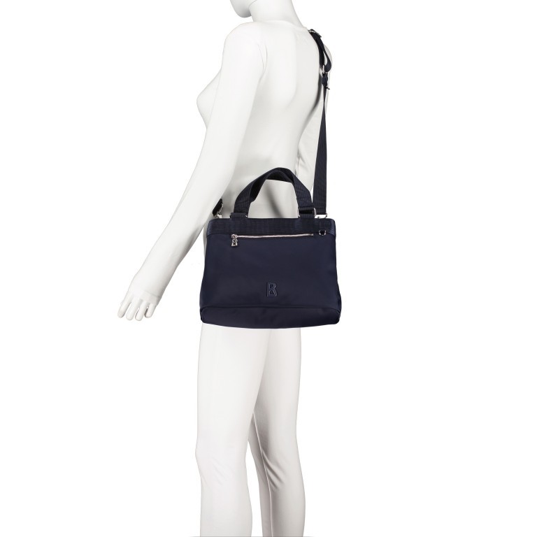 Handtasche Verbier-Play Lois Dark Blue, Farbe: blau/petrol, Marke: Bogner, EAN: 4053533931439, Abmessungen in cm: 28.5x20x12, Bild 6 von 8