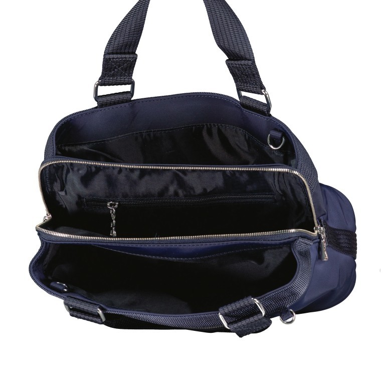 Handtasche Verbier-Play Lois Dark Blue, Farbe: blau/petrol, Marke: Bogner, EAN: 4053533931439, Abmessungen in cm: 28.5x20x12, Bild 7 von 8