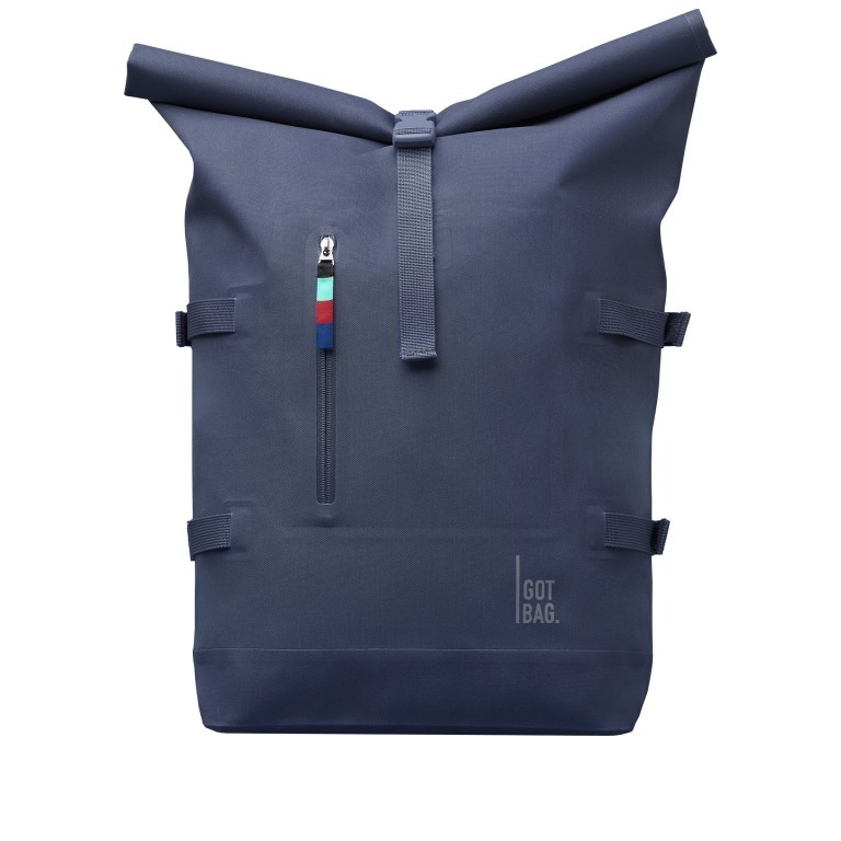 Rucksack Rolltop Ocean Blue, Farbe: blau/petrol, Marke: Got Bag, EAN: 4260483880254, Abmessungen in cm: 33x43x16, Bild 1 von 11