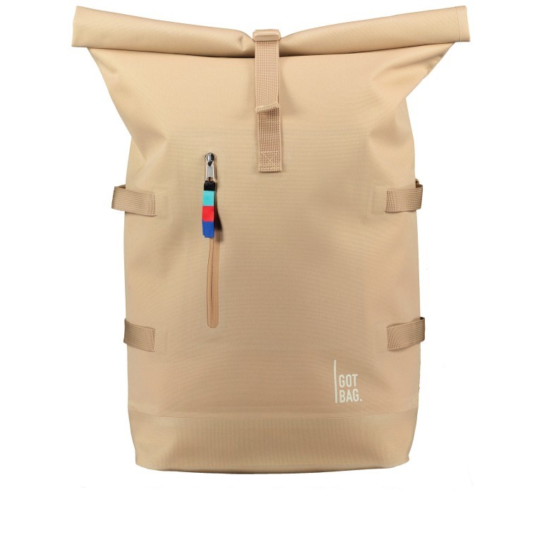 Rucksack Rolltop Warm Sand, Farbe: beige, Marke: Got Bag, EAN: 4260483880261, Abmessungen in cm: 33x43x16, Bild 1 von 11