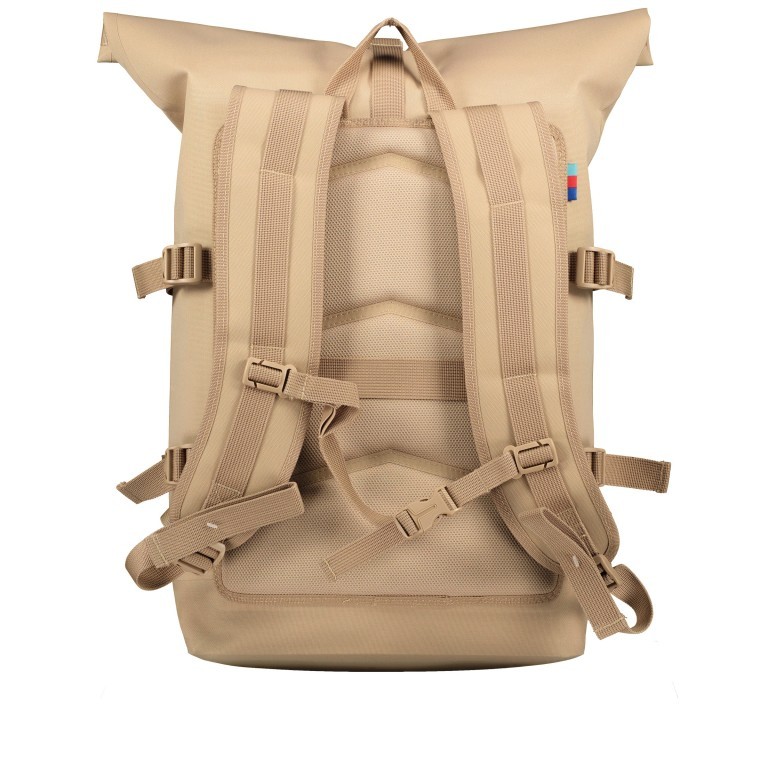 Rucksack Rolltop Warm Sand, Farbe: beige, Marke: Got Bag, EAN: 4260483880261, Abmessungen in cm: 33x43x16, Bild 4 von 11