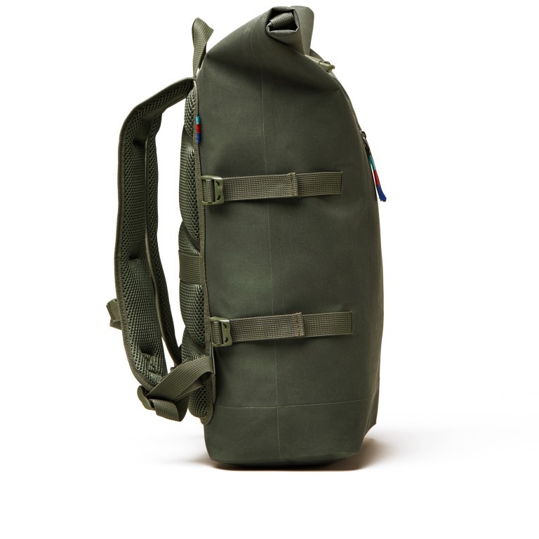 Rucksack Rolltop Algae, Farbe: grün/oliv, Marke: Got Bag, EAN: 4260483880230, Abmessungen in cm: 33x43x66, Bild 3 von 11