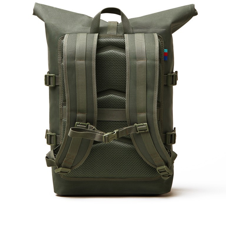 Rucksack Rolltop Algae, Farbe: grün/oliv, Marke: Got Bag, EAN: 4260483880230, Abmessungen in cm: 33x43x16, Bild 4 von 11