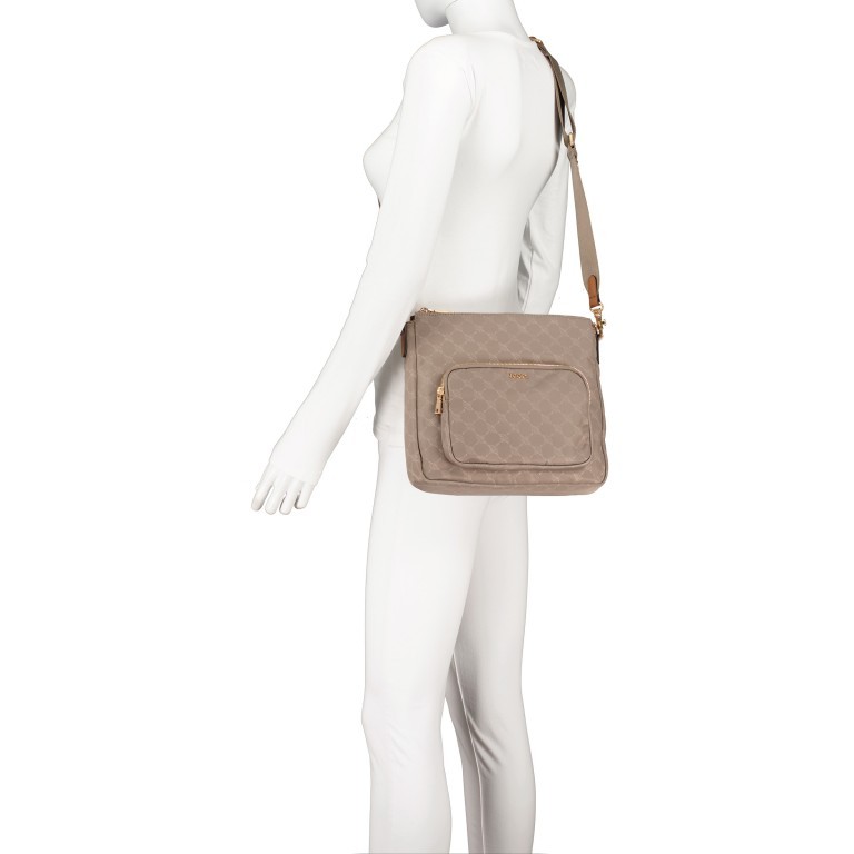Umhängetasche Tessuto Jasmina MVZ Fungi, Farbe: taupe/khaki, Marke: Joop!, EAN: 4053533929375, Abmessungen in cm: 26.5x25x5.5, Bild 5 von 7