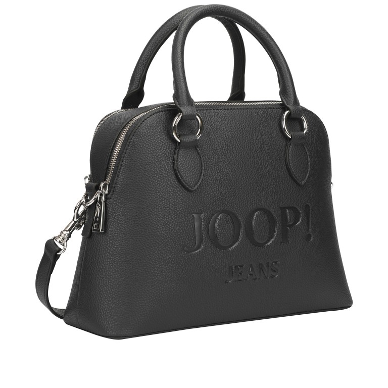 Handtasche Lettera Nava SHZ Black, Farbe: schwarz, Marke: Joop!, EAN: 4053533936083, Abmessungen in cm: 31x22.5x11, Bild 2 von 7