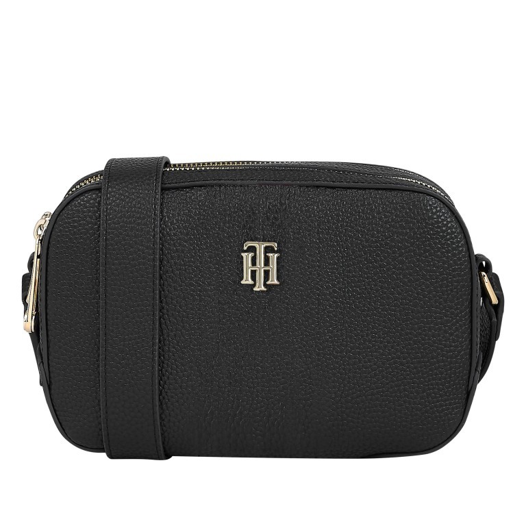 Umhängetasche Essence Camera Bag Black, Farbe: schwarz, Marke: Tommy Hilfiger, EAN: 8720114662223, Abmessungen in cm: 21x14x8, Bild 1 von 2