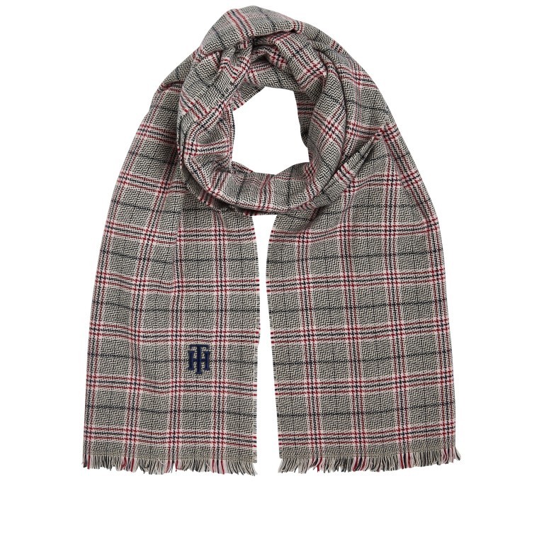 Schal Logo Scarf Check, Farbe: bunt, Marke: Tommy Hilfiger, EAN: 8720113041357, Bild 1 von 2