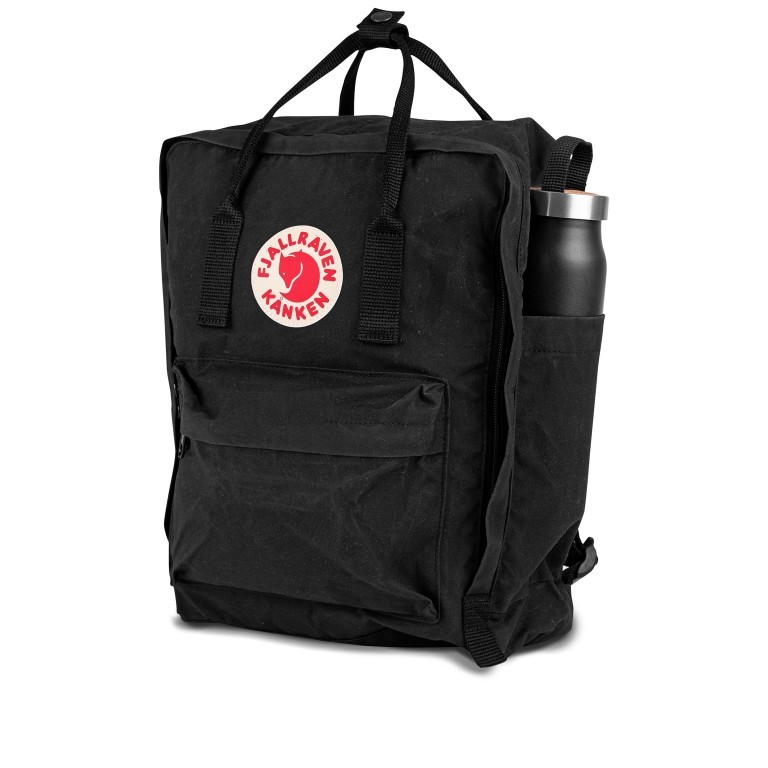 Trinkflasche Kånken Klunken Vacuum Bottle Volumen 500 ml Black, Farbe: schwarz, Marke: Fjällräven, EAN: 7330033911091, Bild 2 von 3