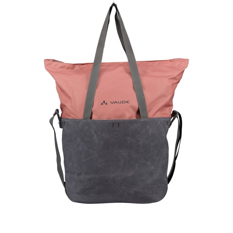 Fahrradtasche City CityGo Bike Shopper Dusty Rose, Farbe: rosa/pink, Marke: Vaude, EAN: 4062218194311, Abmessungen in cm: 30x47x18, Bild 1 von 13