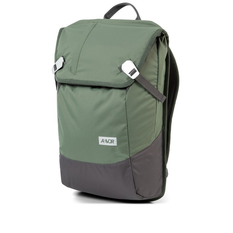 Rucksack Daypack Solid Matt Rip Moss, Farbe: grün/oliv, Marke: Aevor, EAN: 4057081115464, Abmessungen in cm: 34x48x14, Bild 2 von 12
