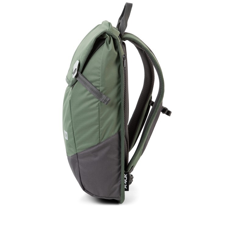 Rucksack Daypack Solid Matt Rip Moss, Farbe: grün/oliv, Marke: Aevor, EAN: 4057081115464, Abmessungen in cm: 34x48x14, Bild 3 von 12
