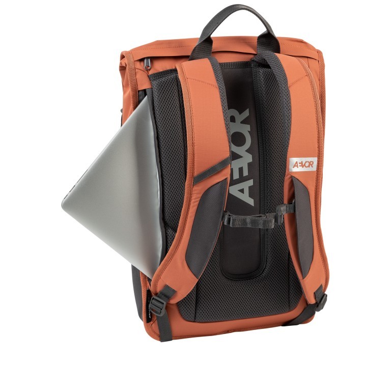 Rucksack Daypack Solid Matt Rip Maple, Farbe: orange, Marke: Aevor, EAN: 4057081115471, Abmessungen in cm: 34x48x14, Bild 5 von 12