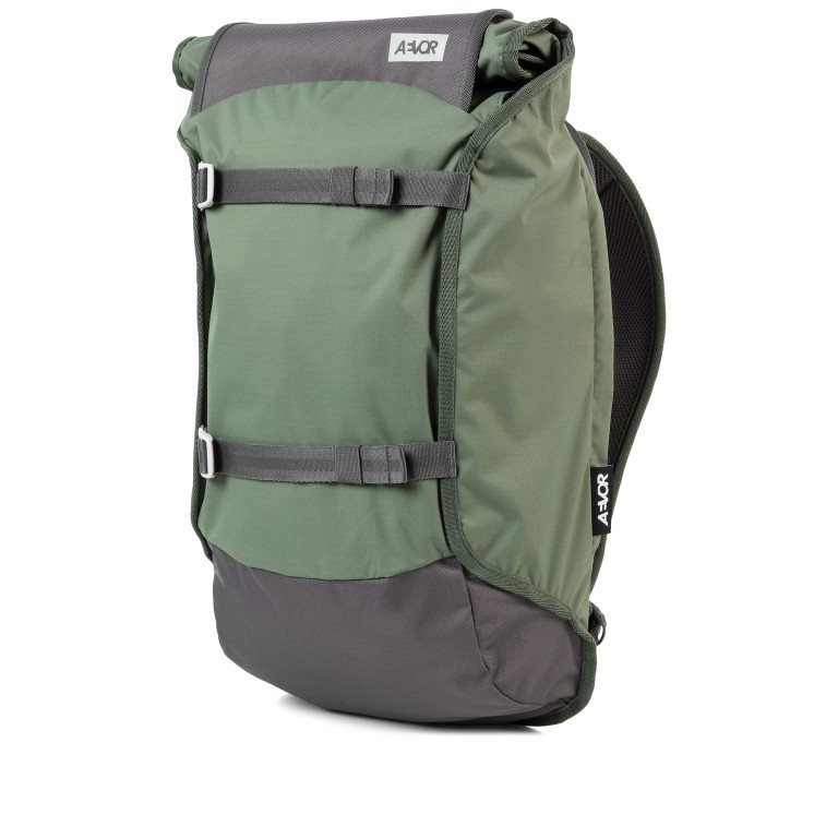 Rucksack Trip Pack Solid Matt Rip Moss, Farbe: grün/oliv, Marke: Aevor, EAN: 4057081115488, Abmessungen in cm: 34x54x18, Bild 2 von 12