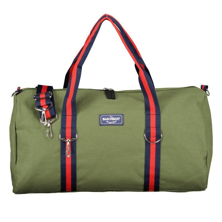 Reise- / Sporttasche Stan Olive, Farbe: grün/oliv, Marke: Blackbeat, EAN: 8720289384678, Abmessungen in cm: 48x27x21, Bild 1 von 7