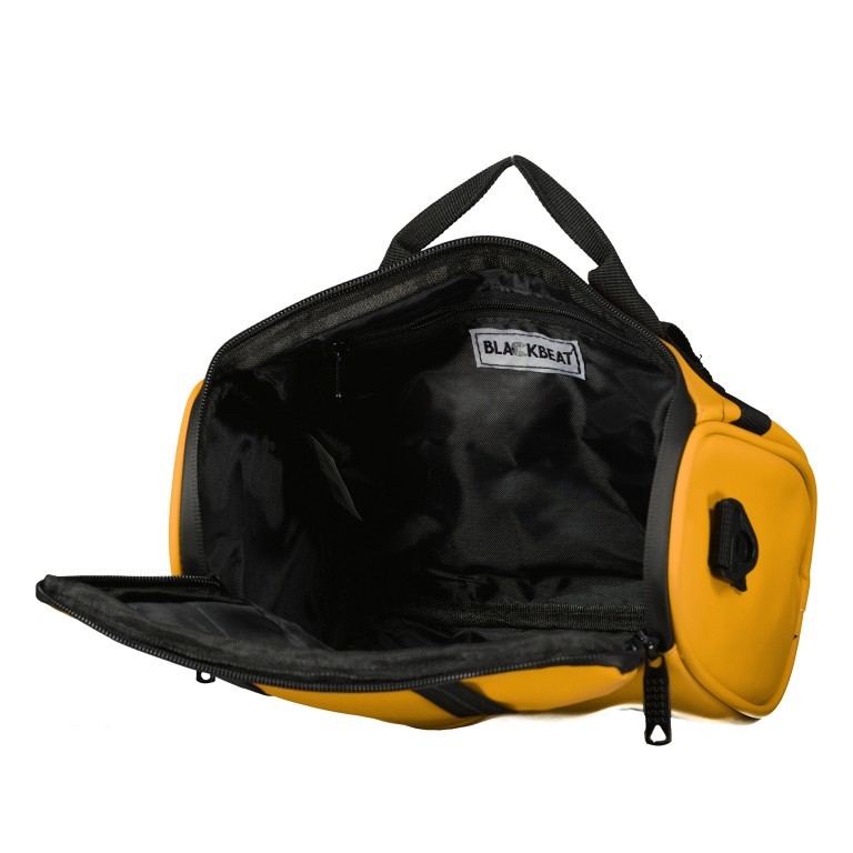 Fahrradtasche mit Lenkerbefestigung Gelb, Farbe: gelb, Marke: Blackbeat, EAN: 8720088707036, Bild 7 von 12