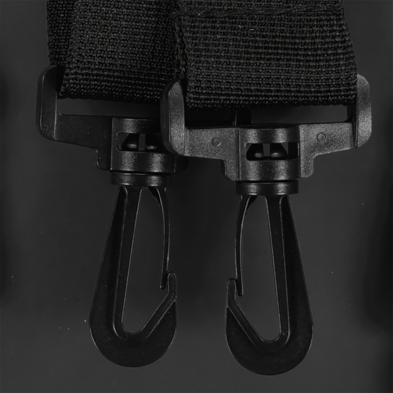 Fahrradtasche mit Lenkerbefestigung Schwarz, Farbe: schwarz, Marke: Blackbeat, EAN: 8720088707012, Abmessungen in cm: 28x16x10, Bild 8 von 12