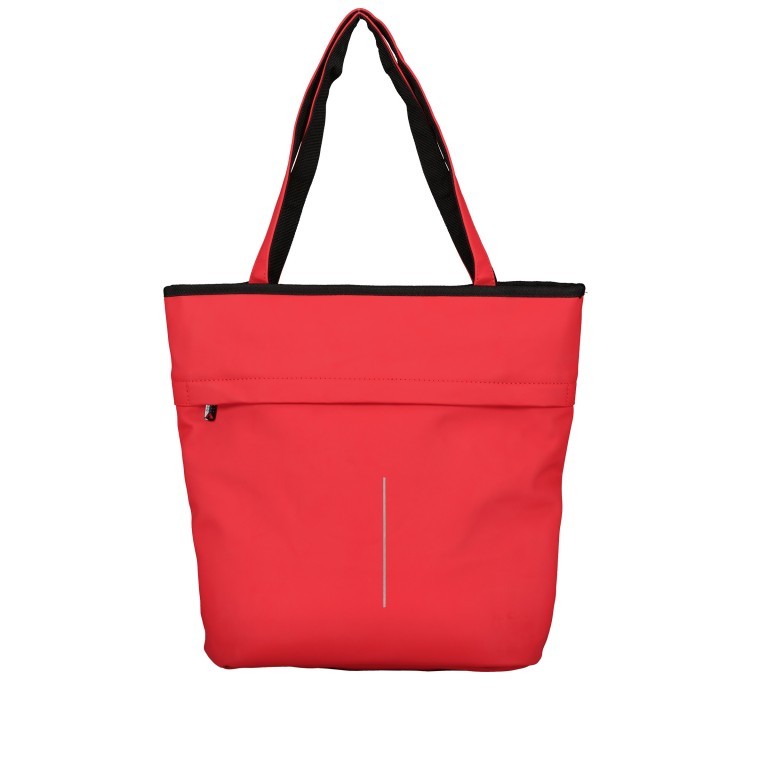 Fahrradtasche Shopper mit Gepäckträgerbefestigung Rot, Farbe: rot/weinrot, Marke: Blackbeat, EAN: 8720088707067, Abmessungen in cm: 31x37x14, Bild 1 von 8