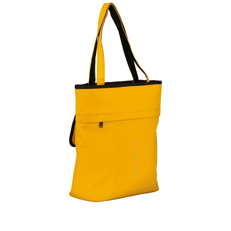 Fahrradtasche Shopper mit Gepäckträgerbefestigung Gelb, Farbe: gelb, Marke: Blackbeat, EAN: 8720088707074, Abmessungen in cm: 31x37x14, Bild 2 von 8