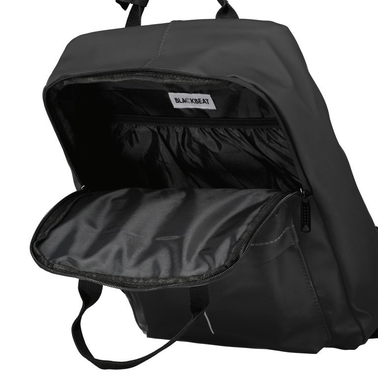 Fahrradtasche Rucksack mit Gepäckträgerbefestigung Schwarz, Farbe: schwarz, Marke: Blackbeat, EAN: 8720088707135, Abmessungen in cm: 26x35x10, Bild 8 von 10