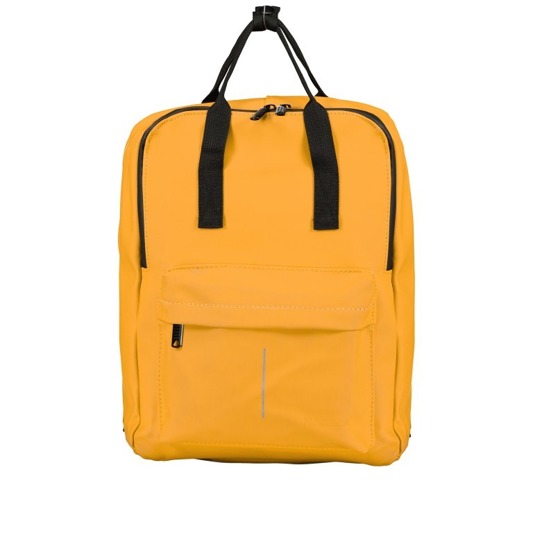 Fahrradtasche Rucksack mit Gepäckträgerbefestigung Gelb, Farbe: gelb, Marke: Blackbeat, EAN: 8720088707159, Abmessungen in cm: 26x35x10, Bild 1 von 10
