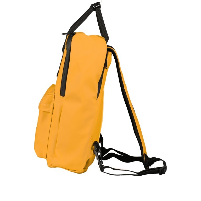 Fahrradtasche Rucksack mit Gepäckträgerbefestigung Gelb, Farbe: gelb, Marke: Blackbeat, EAN: 8720088707159, Abmessungen in cm: 26x35x10, Bild 3 von 10