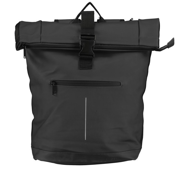 Fahrradtasche Rucksack mit Gepäckträgerbefestigung Schwarz, Farbe: schwarz, Marke: Blackbeat, EAN: 8720088707173, Abmessungen in cm: 29x45x11, Bild 1 von 12