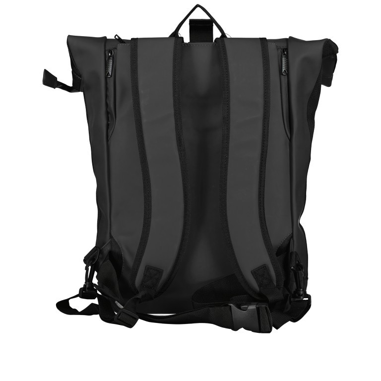 Fahrradtasche Rucksack mit Gepäckträgerbefestigung Schwarz, Farbe: schwarz, Marke: Blackbeat, EAN: 8720088707173, Abmessungen in cm: 29x45x11, Bild 4 von 12
