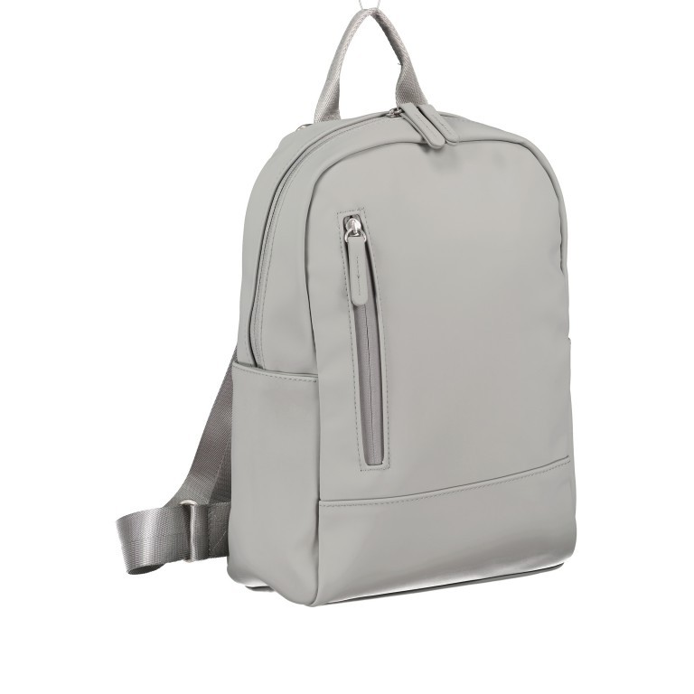 Rucksack Bianca Light Grey, Farbe: grau, Marke: Blackbeat, EAN: 4251672799518, Abmessungen in cm: 23.5x32.5x9, Bild 2 von 6