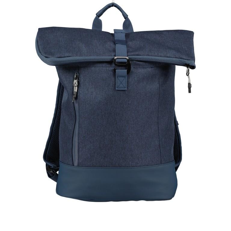 Rucksack Aaron Dark Blue, Farbe: blau/petrol, Marke: Blackbeat, EAN: 4251672798832, Bild 1 von 7