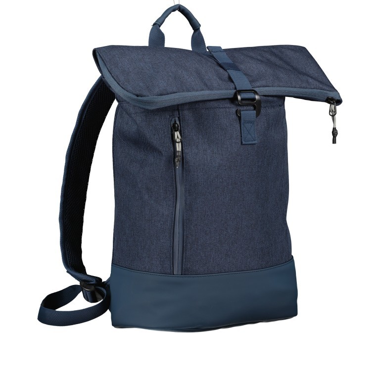 Rucksack Aaron Dark Blue, Farbe: blau/petrol, Marke: Blackbeat, EAN: 4251672798832, Bild 2 von 7