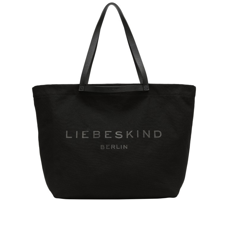 Shopper Basic Aurora Shopper L Black, Farbe: schwarz, Marke: Liebeskind Berlin, EAN: 4064657047043, Abmessungen in cm: 55.5x38x19, Bild 1 von 5