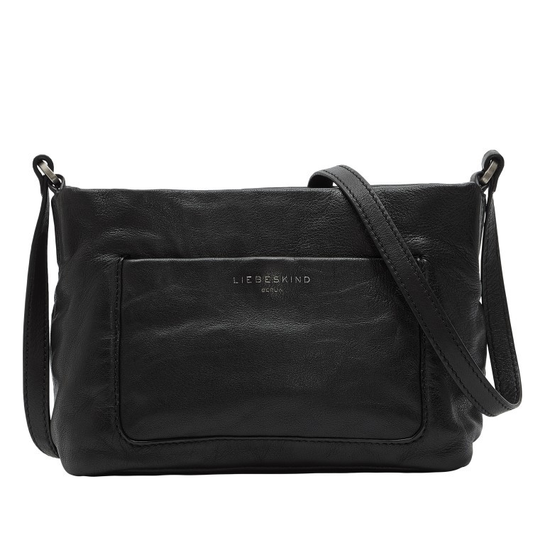 Umhängetasche Basic Ira Black, Farbe: schwarz, Marke: Liebeskind Berlin, EAN: 4064657273886, Abmessungen in cm: 21x15x9, Bild 1 von 5