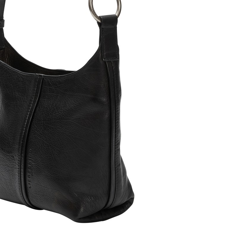 Umhängetasche Demi Crossbody S Black, Farbe: schwarz, Marke: Liebeskind Berlin, EAN: 4064657104449, Abmessungen in cm: 20x23x9, Bild 5 von 5